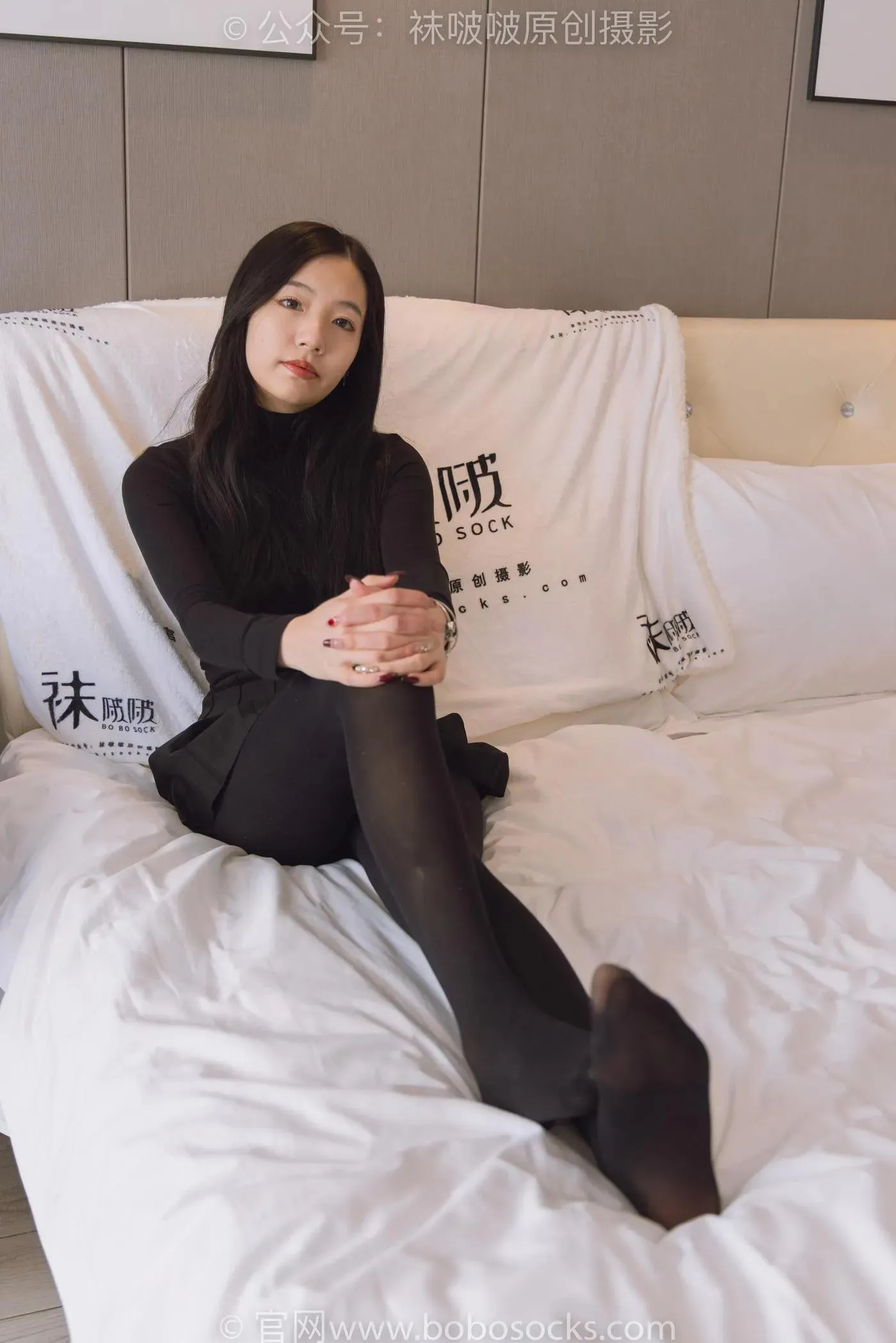 [BoBoSocks袜啵啵]NO.184 小甜豆-黑皮鞋、厚黑丝 [140P]插图